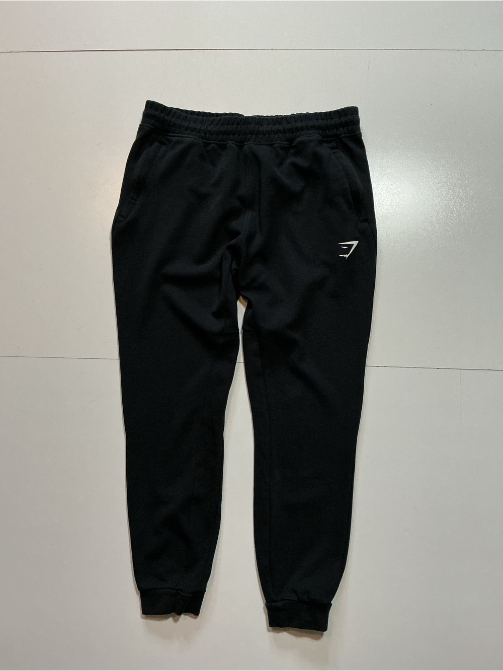 Gymshark Performance Black Logo Training Gym Workout Jogger Sweatpants